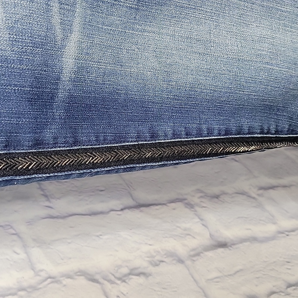 WHITE HOUSE BLACK MARKET HIgh Rise Skinny Ankle Jeans Size 14 - Picture 6 of 15